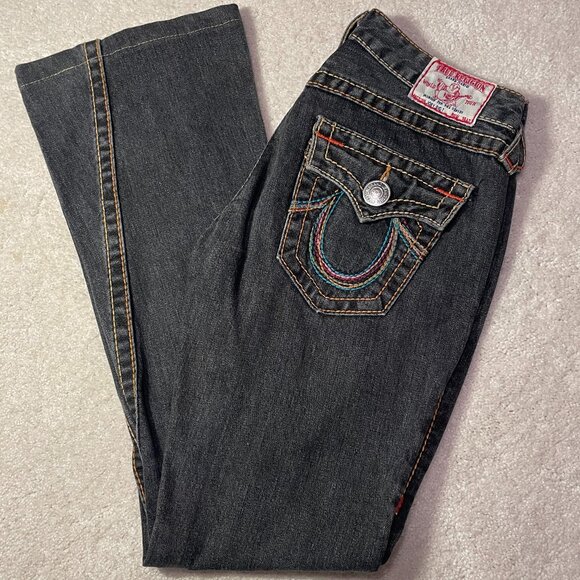 True Religion JOEY BIG 7 Boot Cut Jeans - Picture 1 of 7